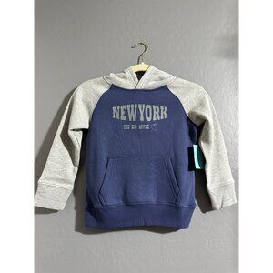 Market & Spruce Stitch Fix Boys New York Hoodie Size XS 4/5 NWT